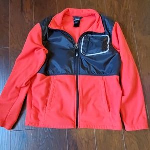 The north face boys fleece jacket size large